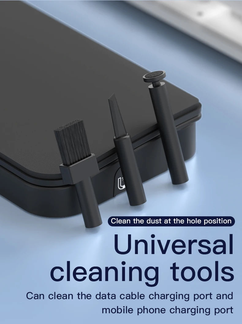 Cleaning Set: Computer Keyboard Cleaning Brush, Headphones, iPad, Mobile Phone Cleaning Pen, Keyboard, Camera Cleaning Brush
