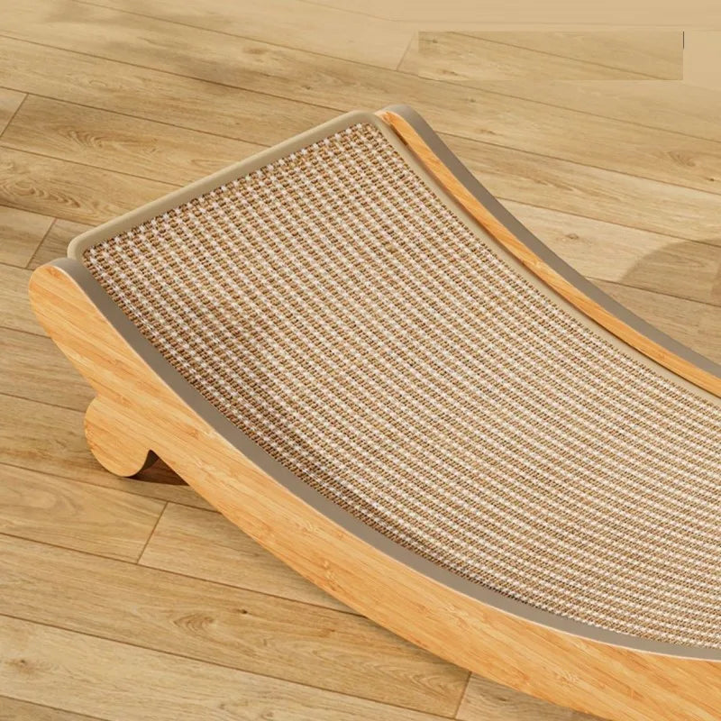 Wooden Cat Scratching Pads Multifuction Cats Sleeping Bed Detachable Wear-resistant Cat Scratch Board Kitten Grinding Cats Toys