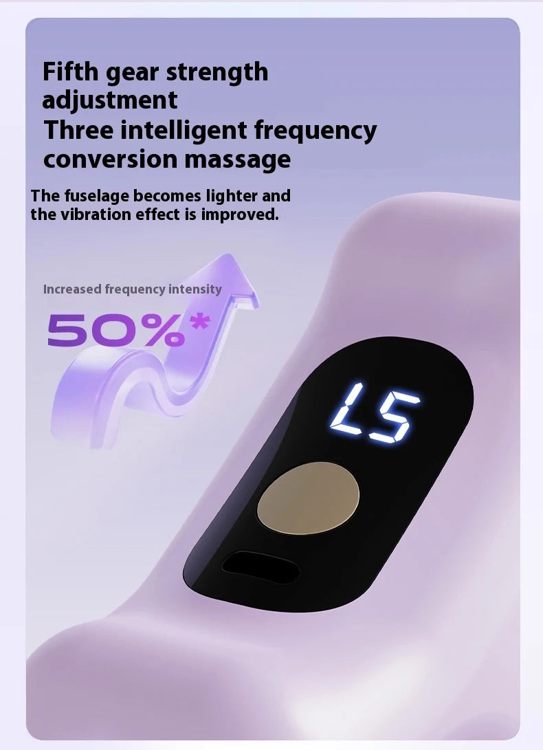Multi-Function Electric Fascia Ring Full-Body Vibration Massager Fitness Shaping Fat-Burning Equipment Deep Tissue Massage