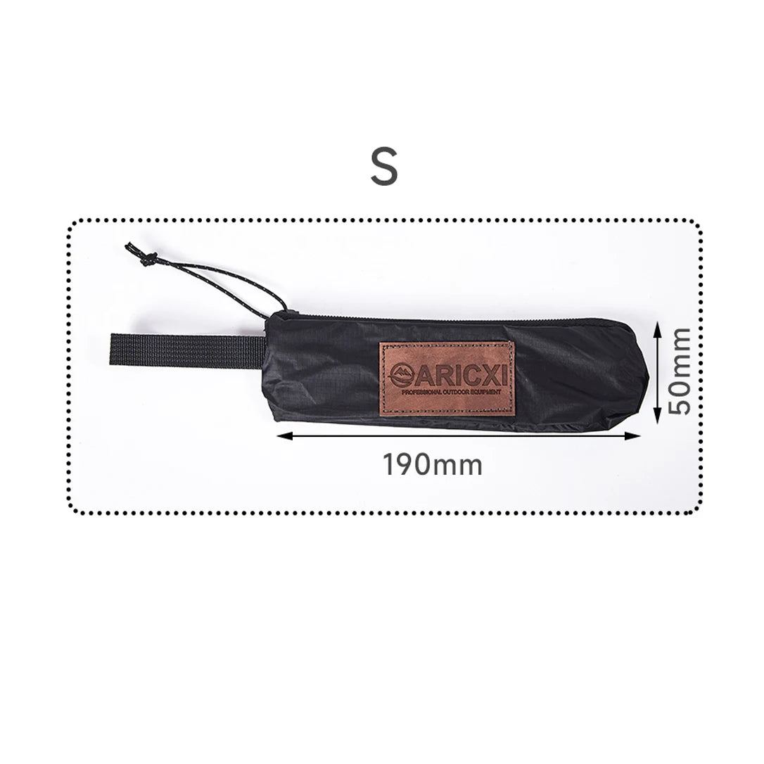 Arcixi Japanese-Style Organizer Pouch - 15D Silicone-Coated Nylon for Travel, Camping & Daily Essentials