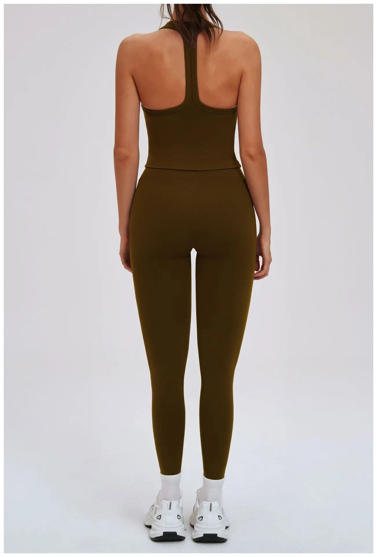 Yoga Set for Women 2026 Beauty Back Tight-Fitting Versatile Yoga Outfit Outdoor Running Sports Set