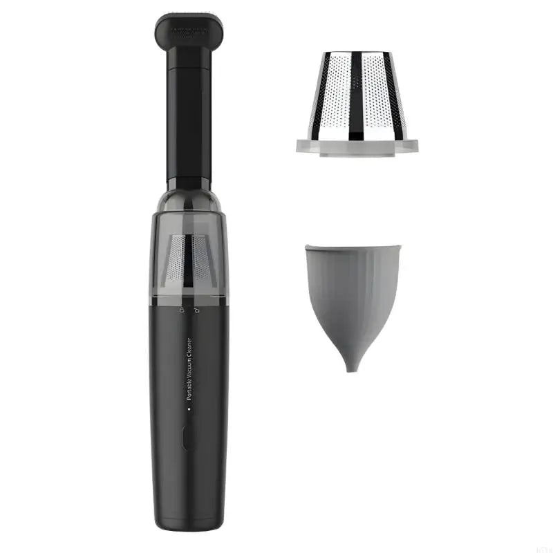 Lightweight Cordless Handheld Vacuum Cleaner Powerful Suction for Car Home Office Cleaning Includes Multiple Attachments D7YA