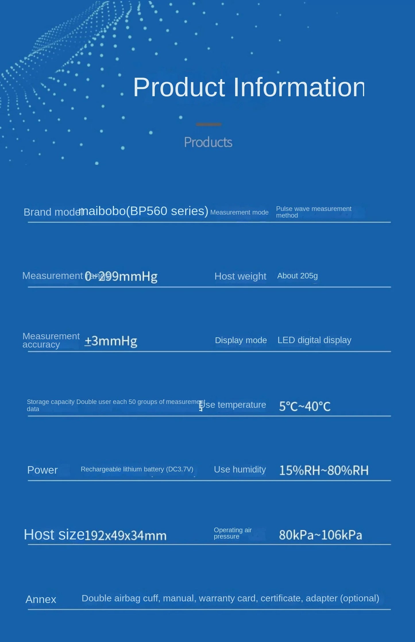 Household measuring instrument
