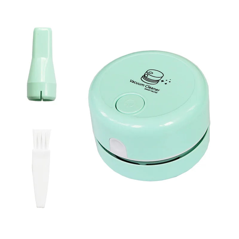 Mini Portable Vacuum Cleaner for Desk – Silent Cleaning Expert for Office & Study,