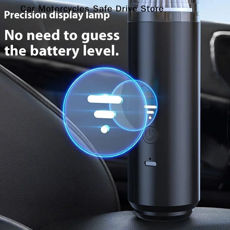 【CM】Portable Cordless Vacuum Cleaner High-power Dual-purpose For Suction And Blowing Suitable For Car And Household Dust Removal
