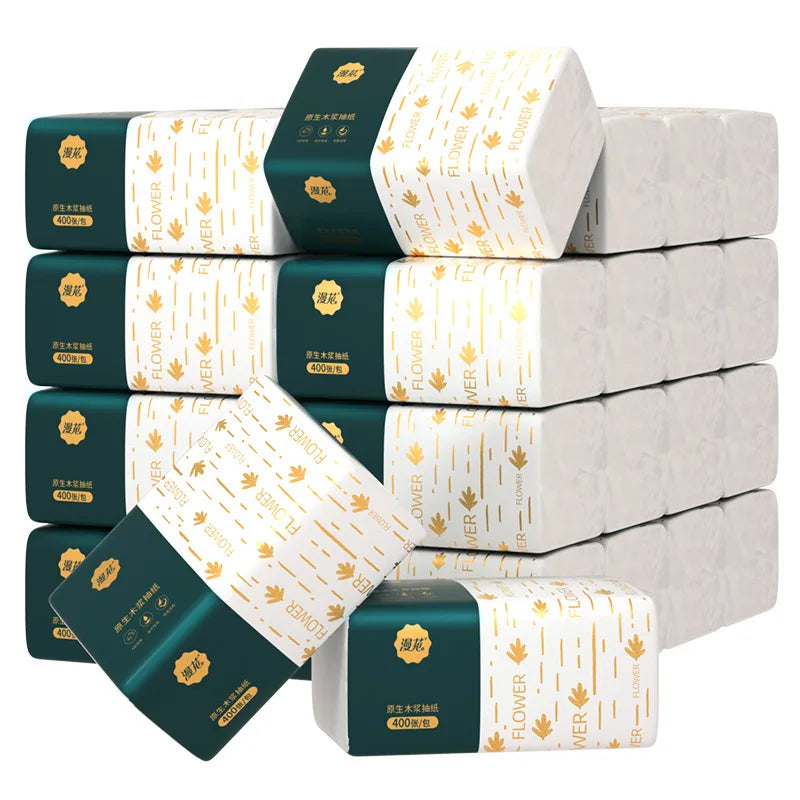 4-12 Packaging Tissue Affordable Household Outdoor Toilet Paper Household Napkins Tissue Toilet Paper