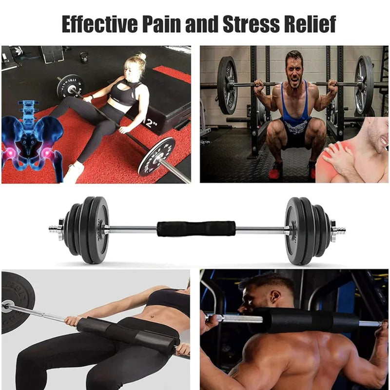 Barbell Shoulder Pads Thickened Non-slip Gym Fitness Weightlifting Squat Dumbbel Neck Support P