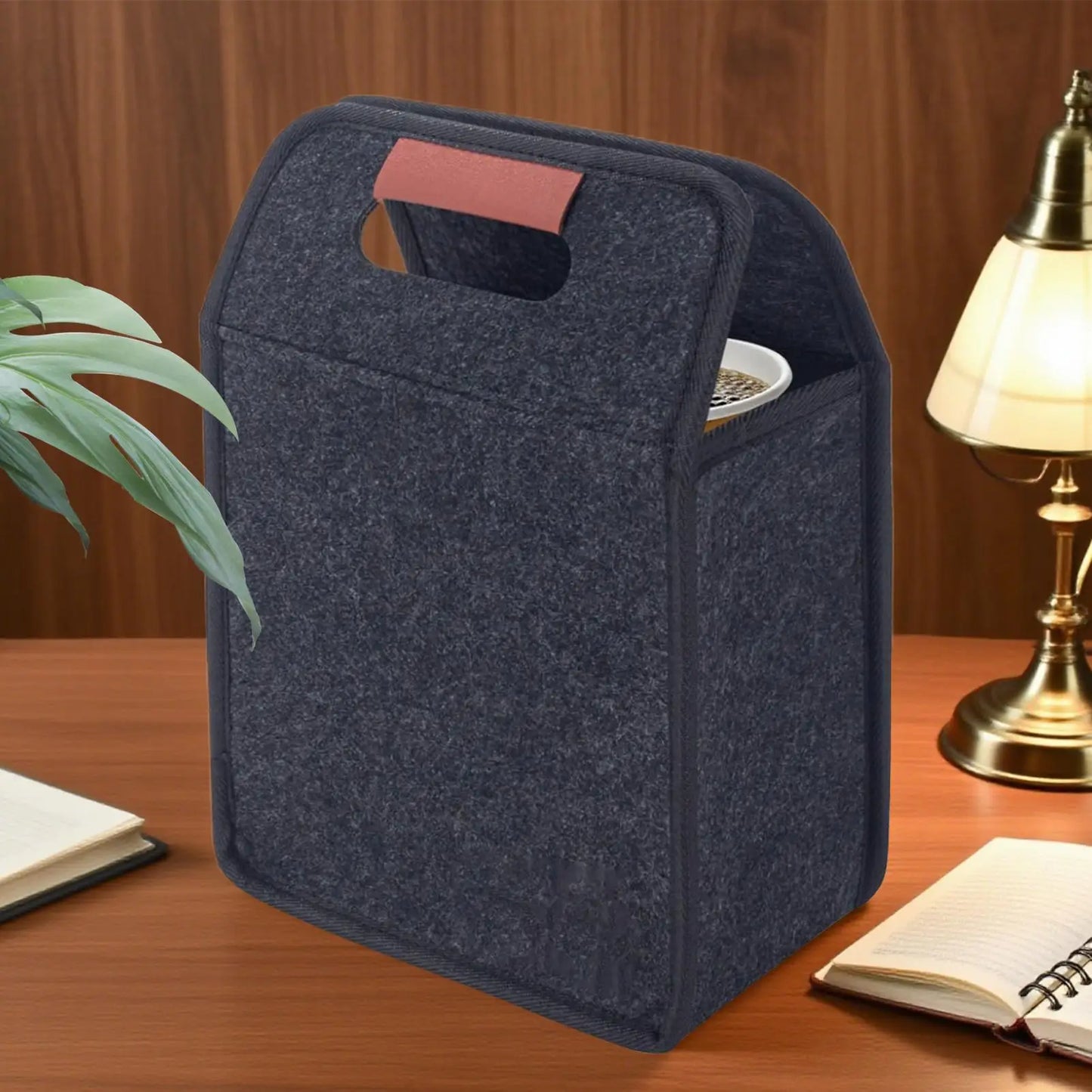Reusable Drink Cup Carrier, Foldable Tote Bag With Handles for Daily Commute Car Picnic Cruise Party Grocery Outdoor Travel