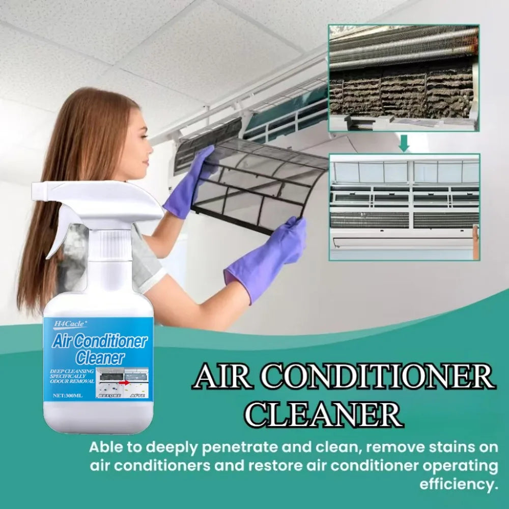 Air Conditioner Cleaning Spray Deeply Cleans Internal Dust Removes Odors Washing Deodorizer No Disassembly Washing