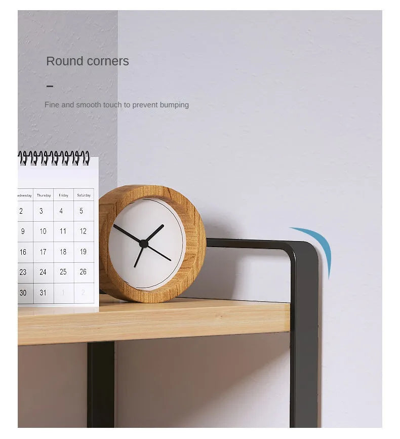 Shelf Desktop Storage  Bookshelf Student Desk Shelves Racks Office Computer Desk Tiered Cabinet Home Storage Holders Organizer