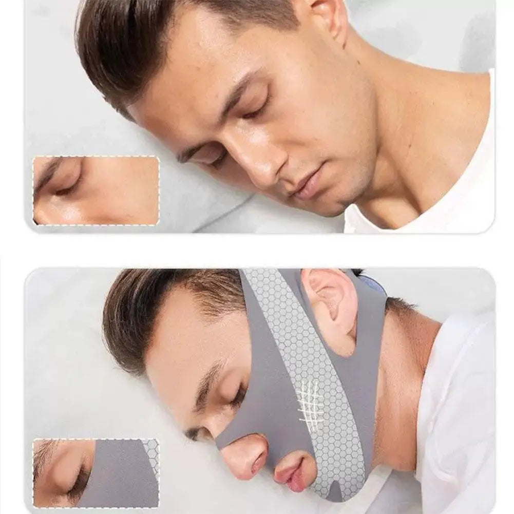 Face Sculpting Sleep Mask Breathable Elastic Lifting