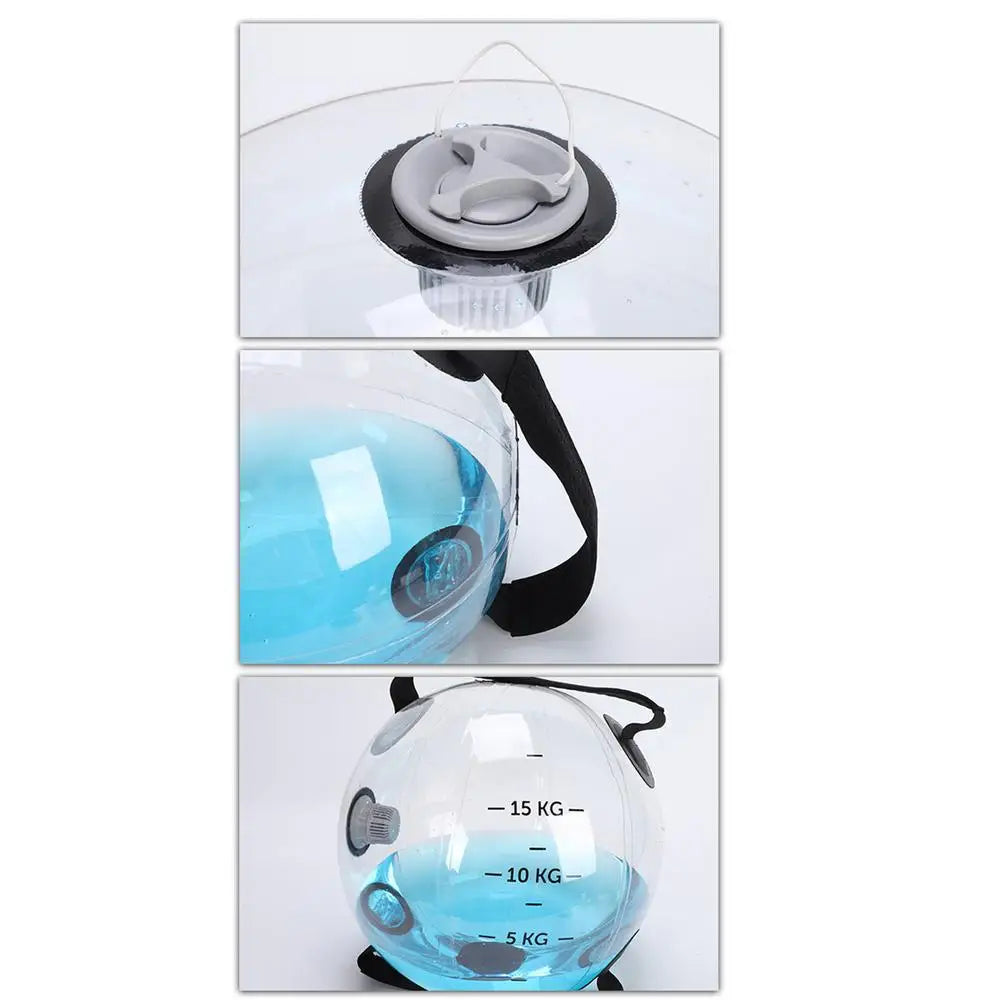 Weight Ball Fitness Water Bag Adjustable With Handle Aerobic Exercise Fitness Equipment Core And Balance Device For Home Gym