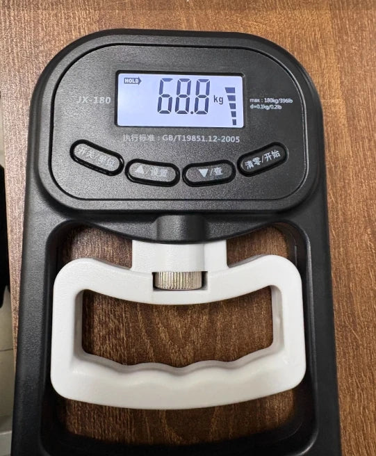 Electronic Grip Strength Tester Indoor Outdoor Sports Equipment Students High School Entrance Exam Preparation Fitness Meter