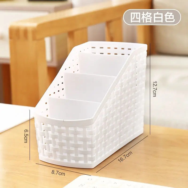 Hot selling Multifuction Home Office Desk Storage Boxes Plastic Organizer decoration basket pencil Phone Holder ZL301-5
