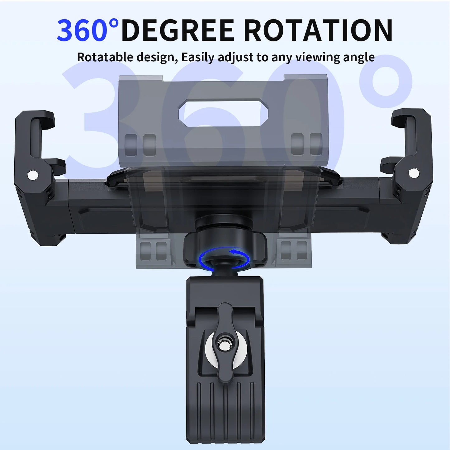 Portable 2 in1 Tablet Holder Indoor Gym Treadmill Handlebar Bracket Stand for 4-14" Mobile Phone Support Devices iPad Pro Air