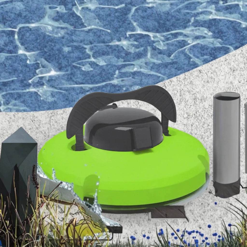 Smart Control Cleaning Cordless Vacuum Wall Mounted Automatic Pool Swimming Accessory Robotic Cleaner Robot