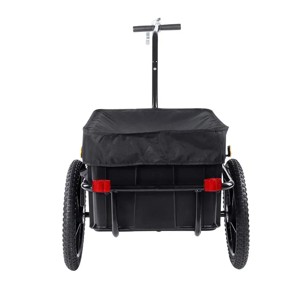Heavy Duty 50kg Bike Bicycle Cargo Trailer Durable Transport Carrier Tow Cart Wagon For Industrial & Home Use New & Used