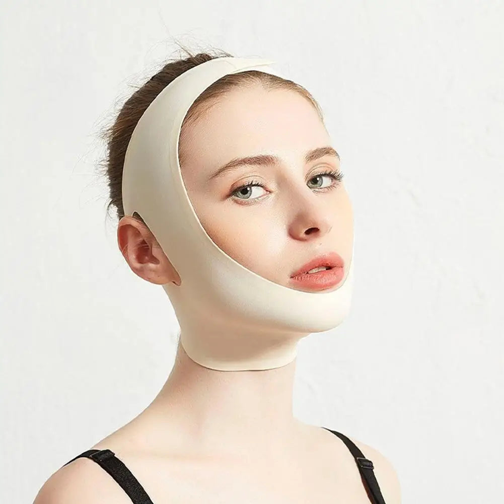 Face V Shaper Mask Face Skin Smoothing Lift Up Bandage Double Chin Tighten Breathable & Comfortable