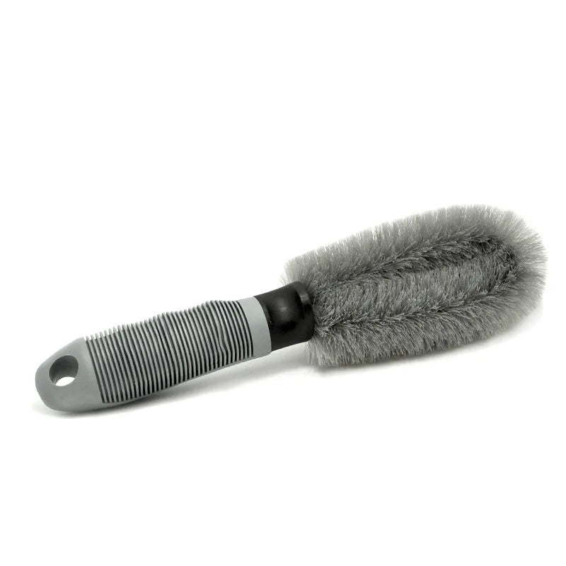 Car Wheel Cleaning Brush Profession Tire Auto Cleaning Detailing Care Wet  Dry Wheel Tire Rim Clean Brush Goods Accessory