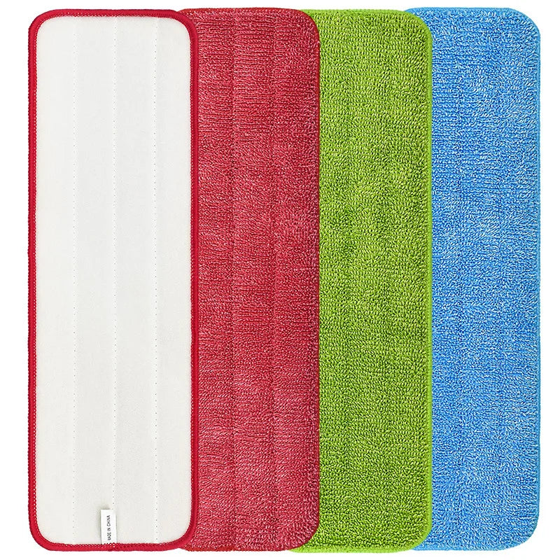 Mop Pads Head Replacement Spray Pads Microfiber Cleaning Pads for Wet Dry Mops Flat Replacement Heads for Floor Cleaning