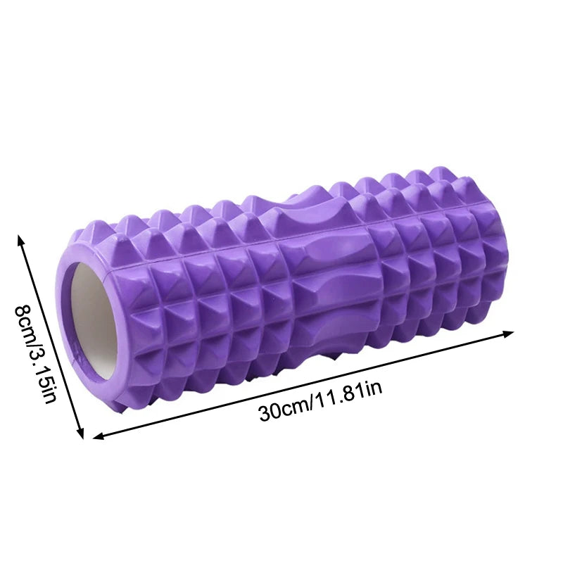 New Yoga Column Roller Fitness Equipment EVA Foam Roller Yoga Pilates Yoga Block Gym Roller