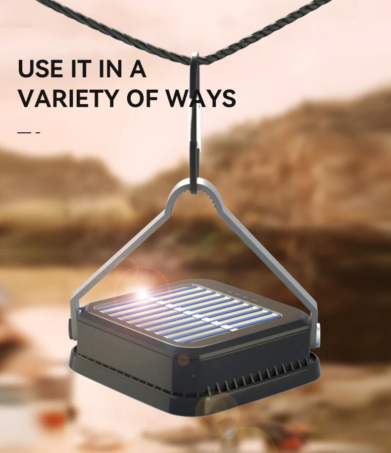 New Camping Lights Rechargeable Outdoor Hanging Lights Portable Fill Light Work Maintenance Lighting
