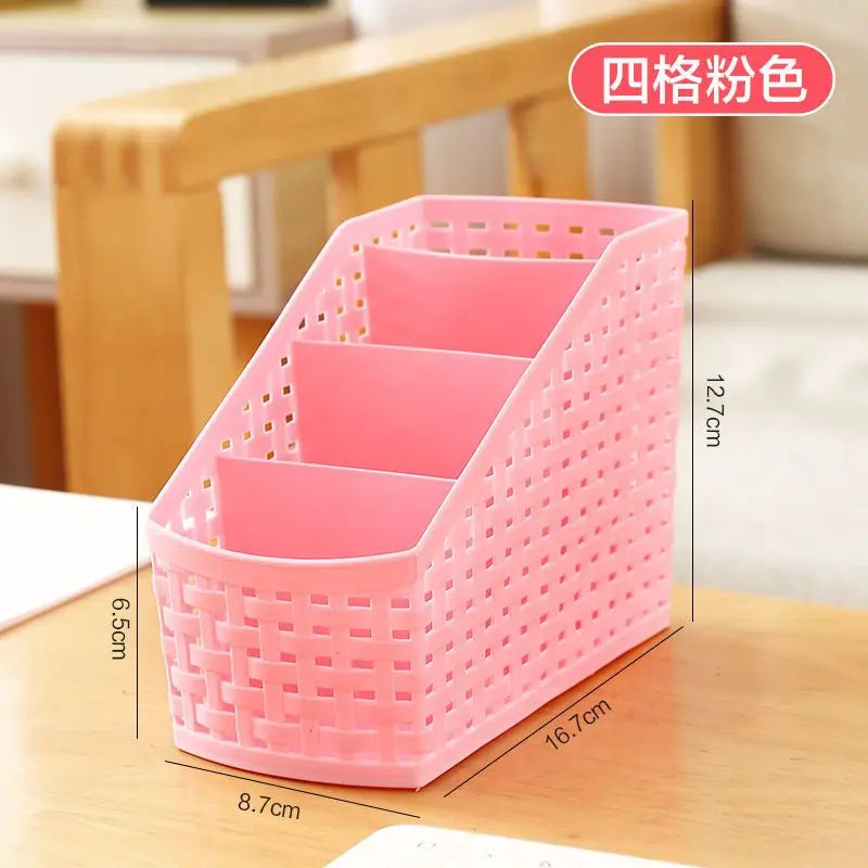 Hot selling Multifuction Home Office Desk Storage Boxes Plastic Organizer decoration basket pencil Phone Holder ZL301-5