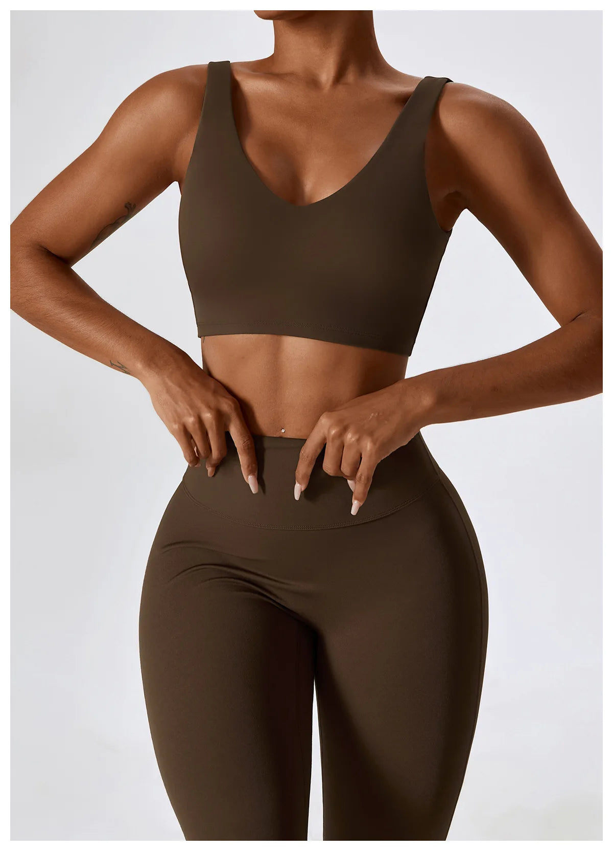 Yoga Set 2PCS Seamless Women Sportswear Workout Clothes Athletic Wear Gym