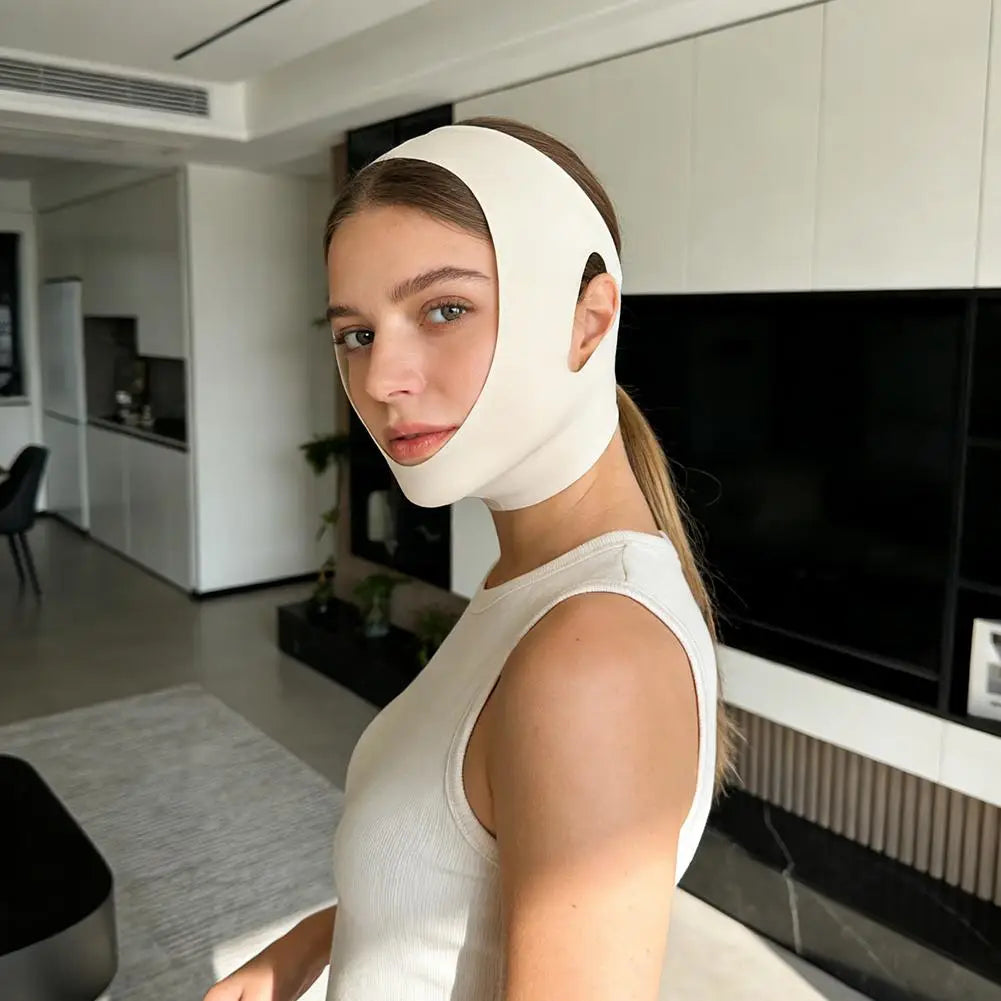 Face V Shaper Mask Face Skin Smoothing Lift Up Bandage Double Chin Tighten Breathable & Comfortable