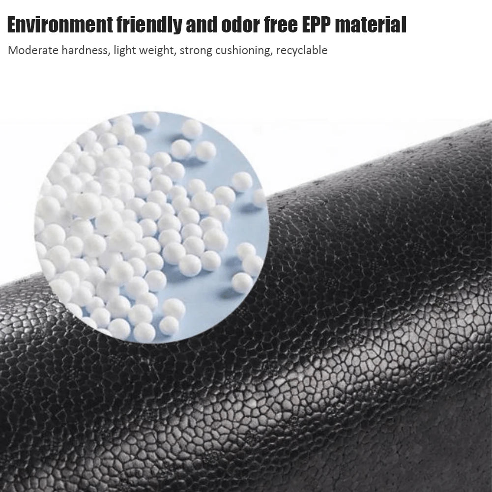 45cm EPP Yoga Pilates Foam Roller Fitness Equipment Massage Roller Body Exercise Training Gym Back Roller for Women Men Workout