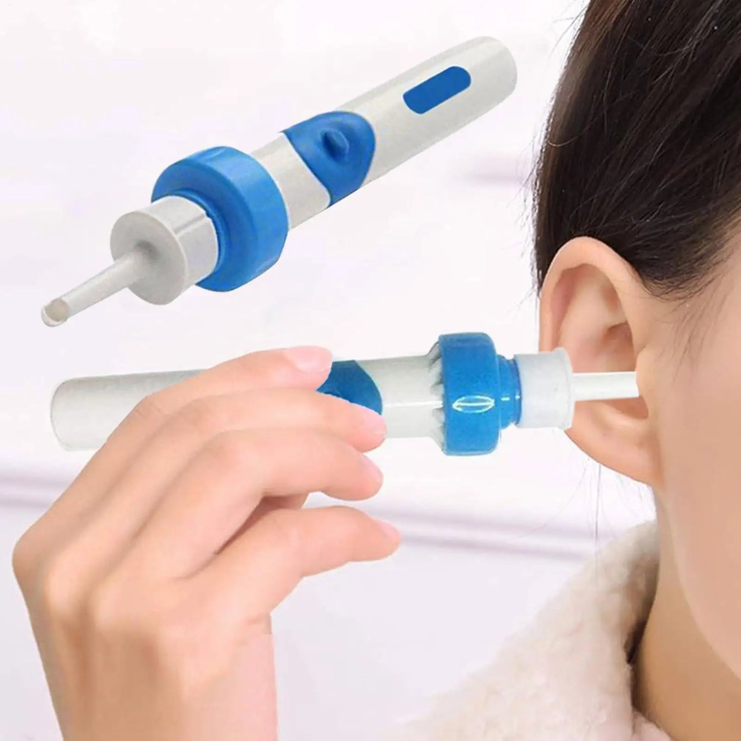 Electric Earpicks Earwax Tool For Children Adults Cleaning Earwax Cordless Safety Vibration Suction Spoon Ear Cleaner Earpicks