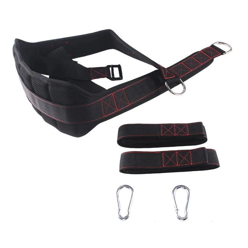Multifunction Belt for Weight Lifting,Thick Powerlifting Belts,Dip Belt for Bodybuilding Training,Protection Belt Waist 80-130cm