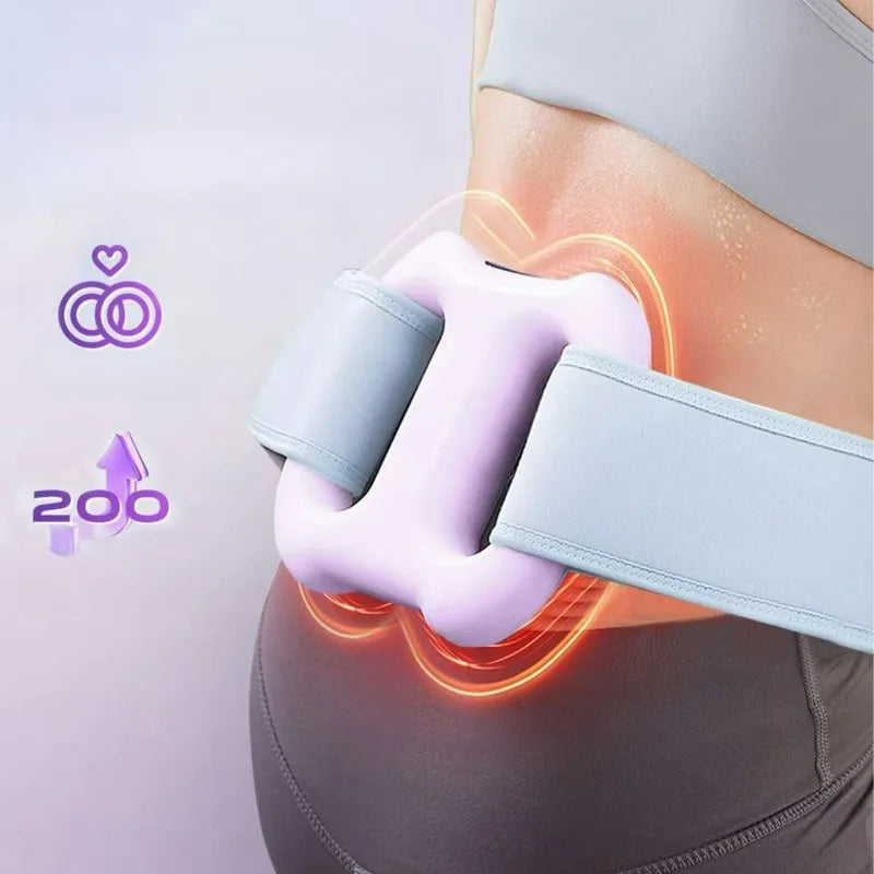 Multi-Function Electric Fascia Ring Full-Body Vibration Massager Fitness Shaping Fat-Burning Equipment Deep Tissue Massage