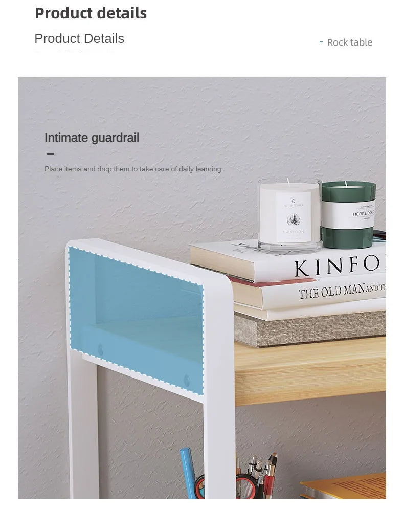 Shelf Desktop Storage  Bookshelf Student Desk Shelves Racks Office Computer Desk Tiered Cabinet Home Storage Holders Organizer