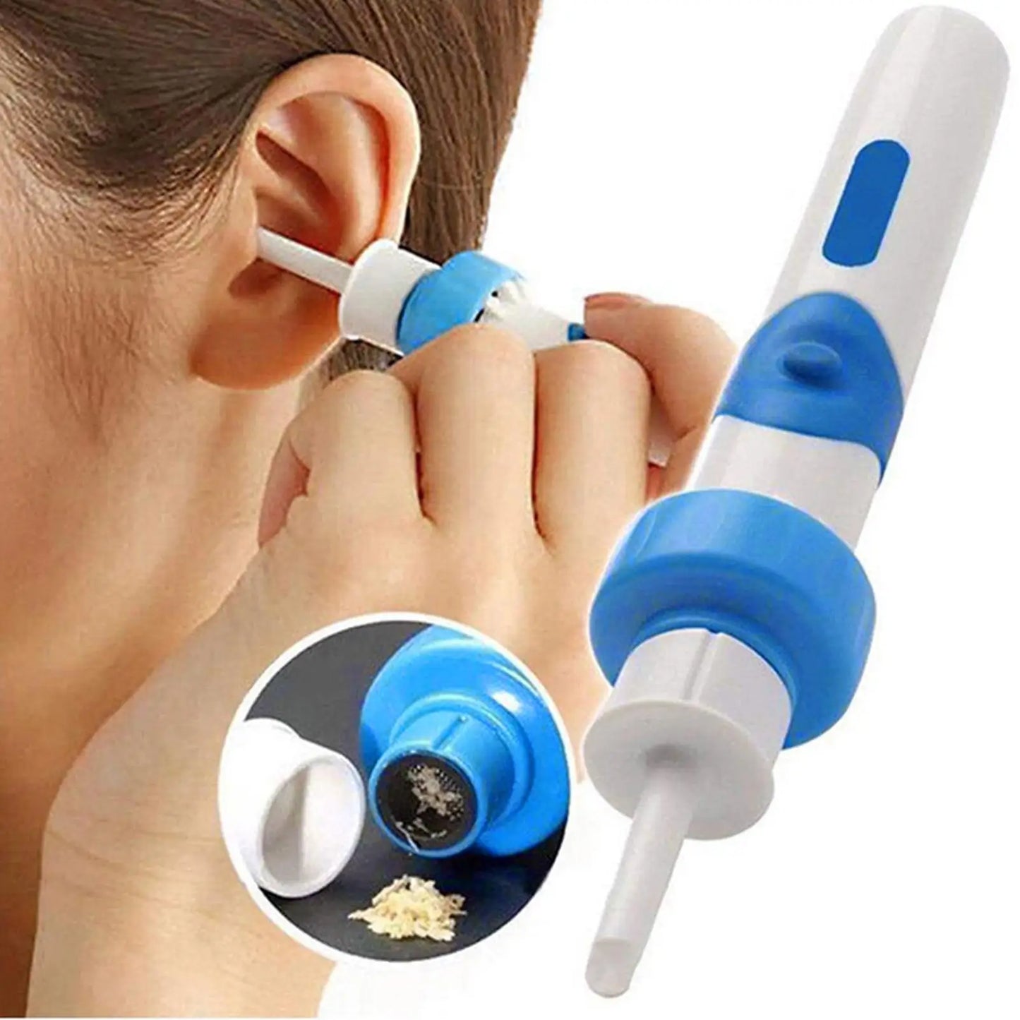 Electric Earpicks Earwax Tool For Children Adults Cleaning Earwax Cordless Safety Vibration Suction Spoon Ear Cleaner Earpicks