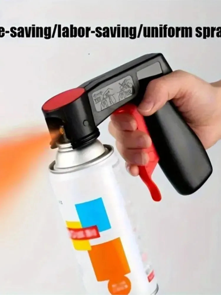 Compact PVC Paint Spray Gun - Durable, Ergonomic Handle, Unpowered for Automotive & All Vehicles