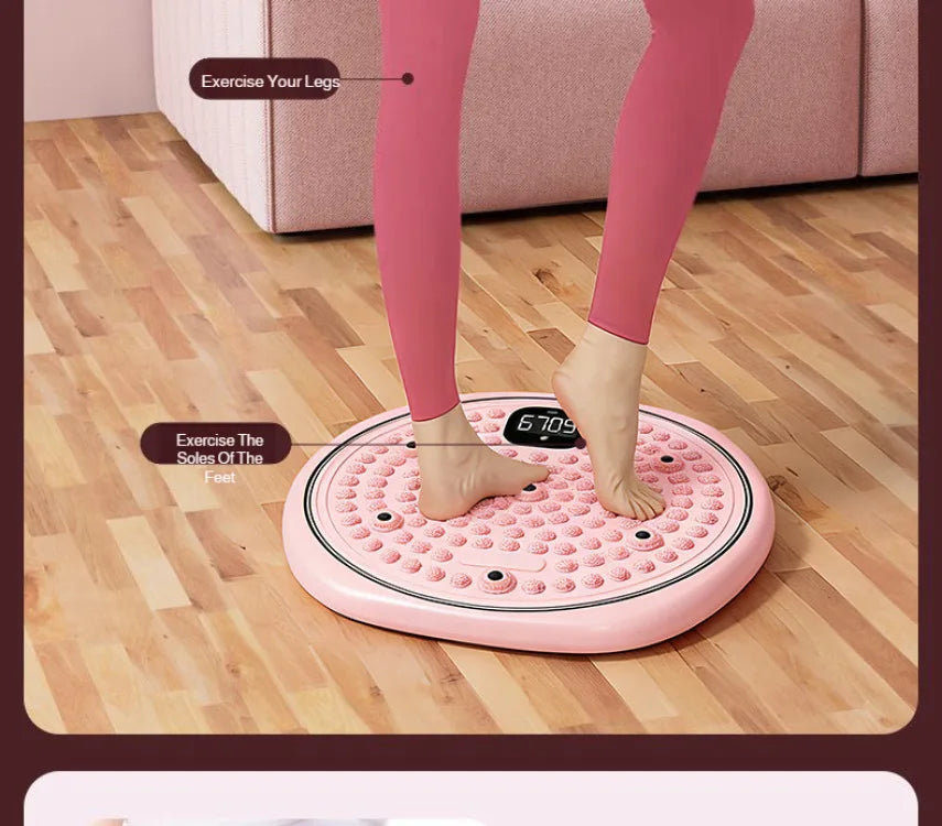 Multifunctional Exercise Waist Twisting Foot Massage Waist Torsion Disc Fitness Equipment slimming Digital Display Twisting Disc