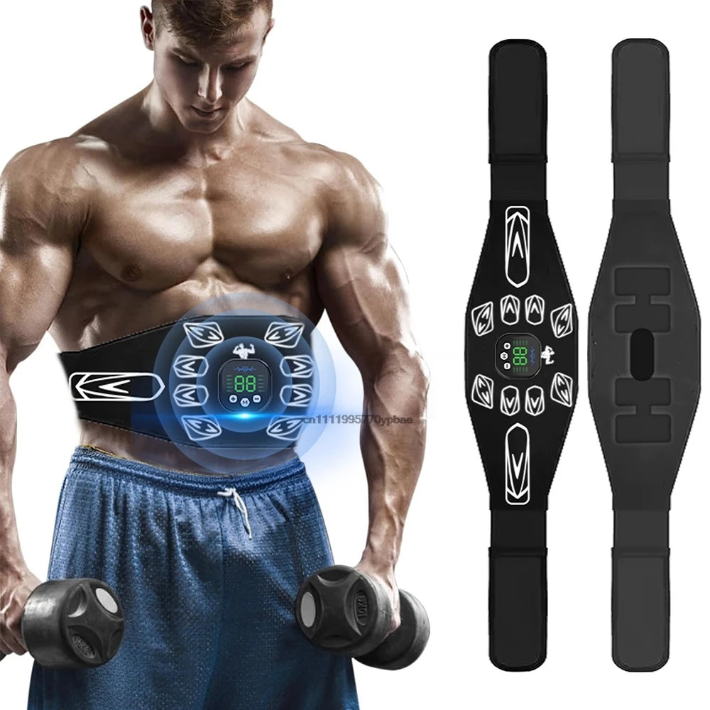 Abdominal Massager Waist Belt Fitness Equipment Muscle Toner Training
