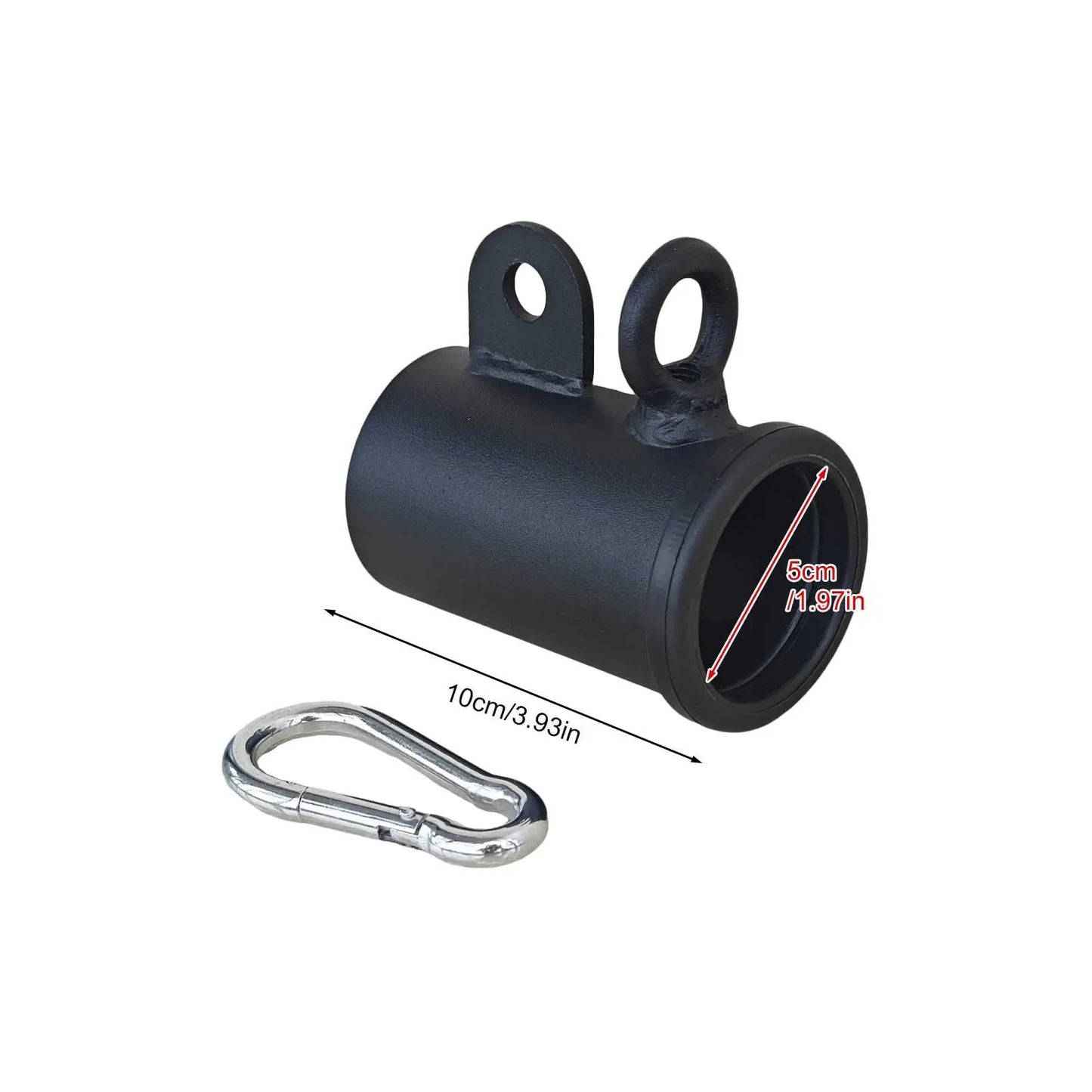 Fitness T Bar Barbell Sleeve Portable Landmine Bar Sleeve T Bar Rowing Hard Pull Sleeve Handle Puller Holder Fitness Equipment