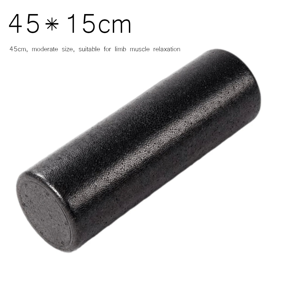 45cm EPP Yoga Pilates Foam Roller Fitness Equipment Massage Roller Body Exercise Training Gym Back Roller for Women Men Workout
