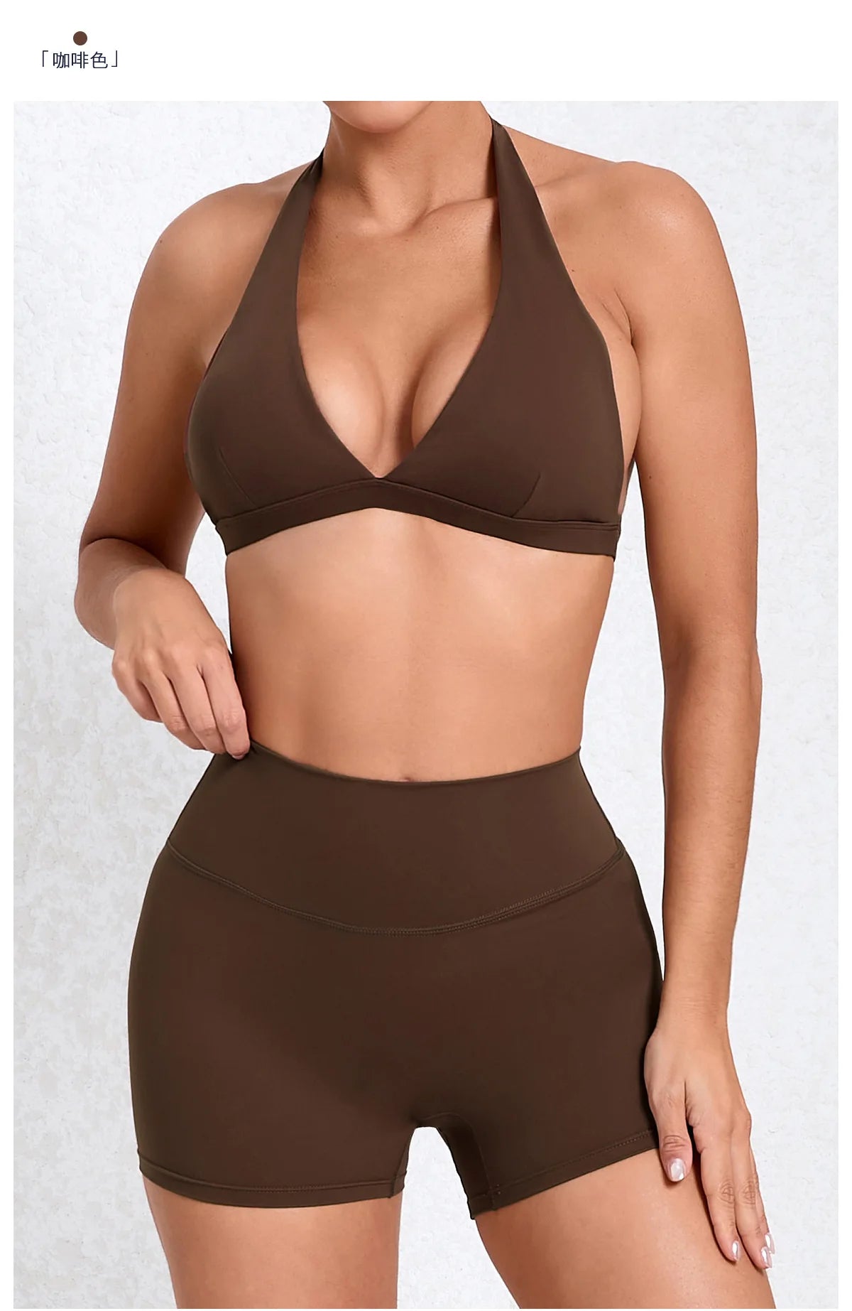 Workout Set for Women Quick Dry Yoga Outfit Seamless Sports Bra High Waist Gym Leggings with Pockets Running Fitness