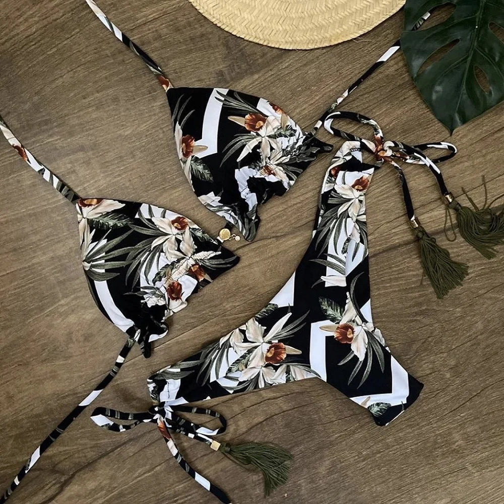 RUOTONGSEPT 2022 Sexy Micro Bikinis Swimwear Women Push-up Swimsuit Bathing Suit Bandage Beach Wear Brazilian Biquini Bikini Set