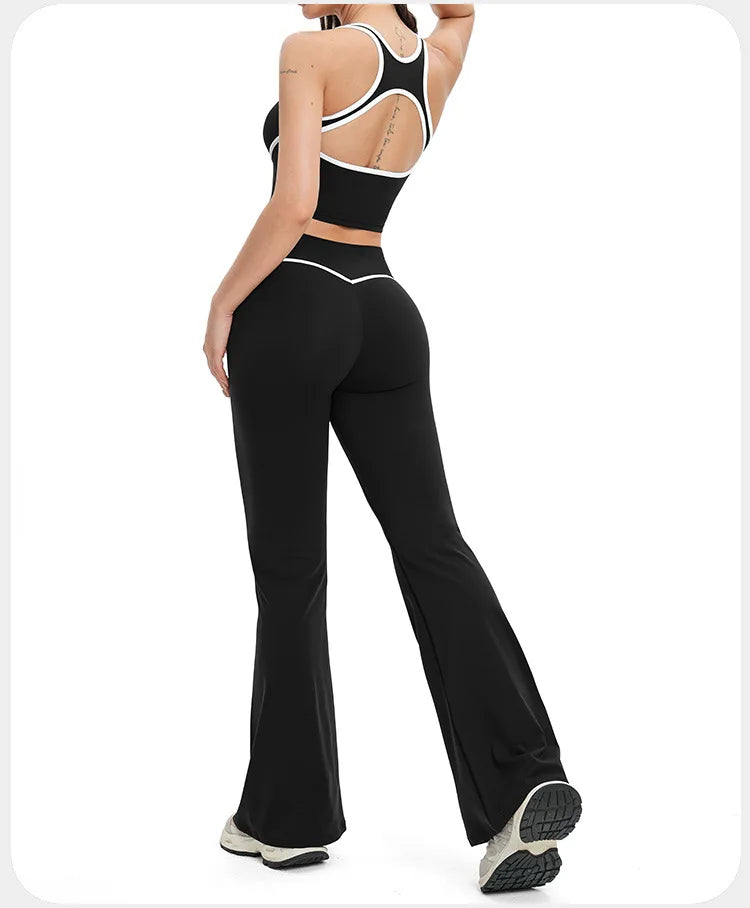 Yoga Set 2 PCS Sports Set Workout Outfits Women's Sportswear Fitness Gym Tracksuit