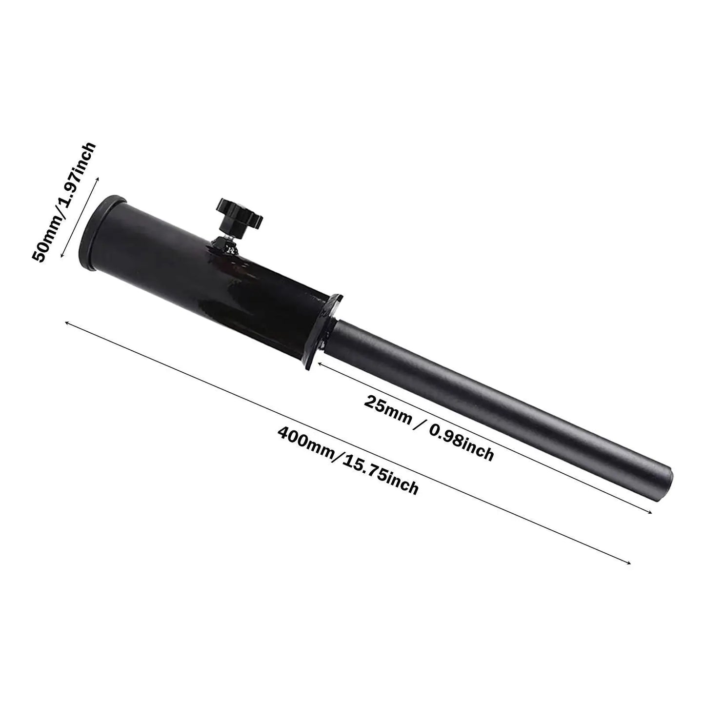 Landmine Attachment Fittings for 2 inch Bar Fitness Handle Fitness Straight Bar for Core Muscles Triceps Exercise Squats Biceps