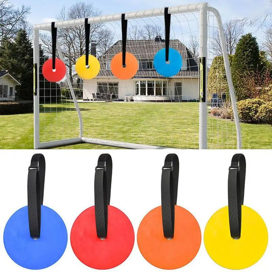Portable Trainer with Adjustable Strap For Football Goals; Ideal for Teens and Young Athletes.