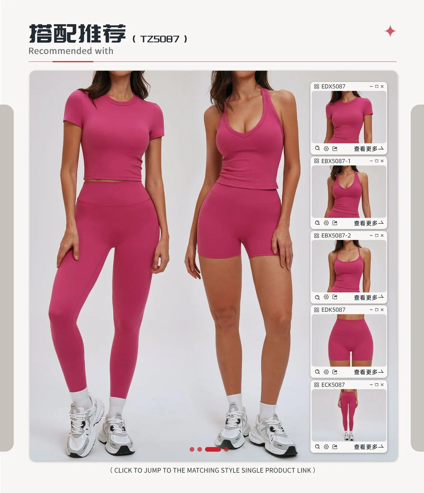 Yoga Set for Women 2026 Beauty Back Tight-Fitting Versatile Yoga Outfit Outdoor Running Sports Set
