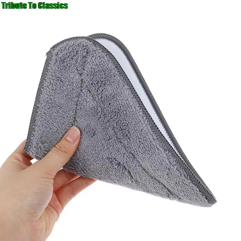 1PC Glass Wiper Coral Flannelette Water Absorption Mop Cloth Household Window Tool Household Cleaning Tools