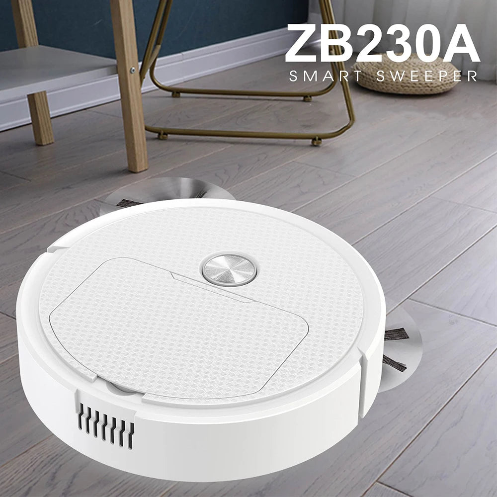 NEW 3 In 1 Smart Sweeping Robot Home Mini Sweeper Sweeping,Vacuuming Wireless Vacuum