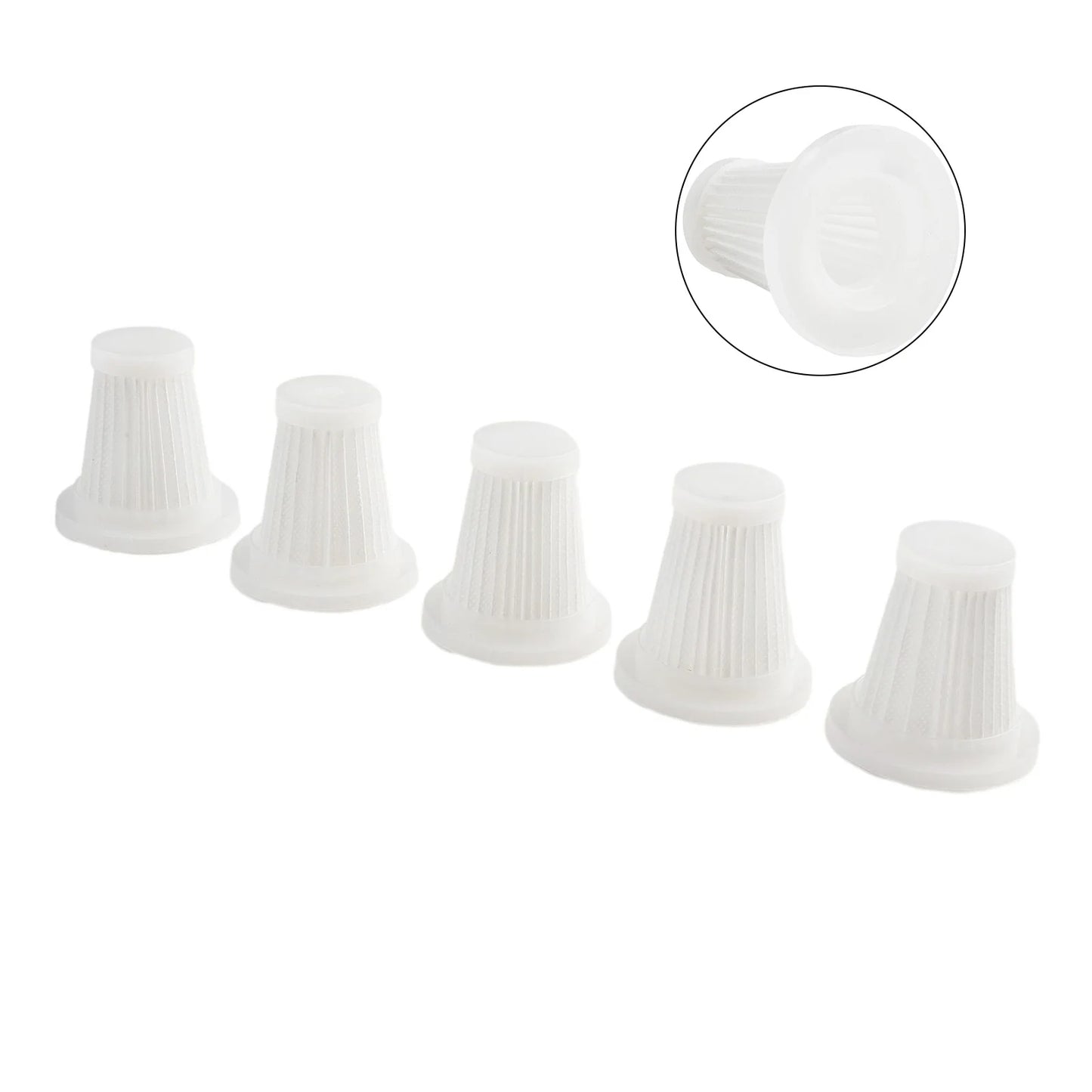 2/3/5/10/20 pcs Reusable Car Vacuum Cleaner Replace Accessories Washable Filters Handheld Vacuum Cleaner Accessories Reusable