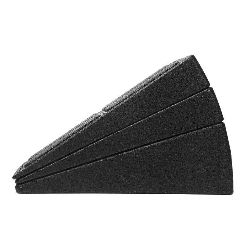 3pc Easy to Assemble Exercise Equipment – Leg Stretcher, Squat Foam Wedge, Yoga Slant Board, Durable Calf Raise Block.